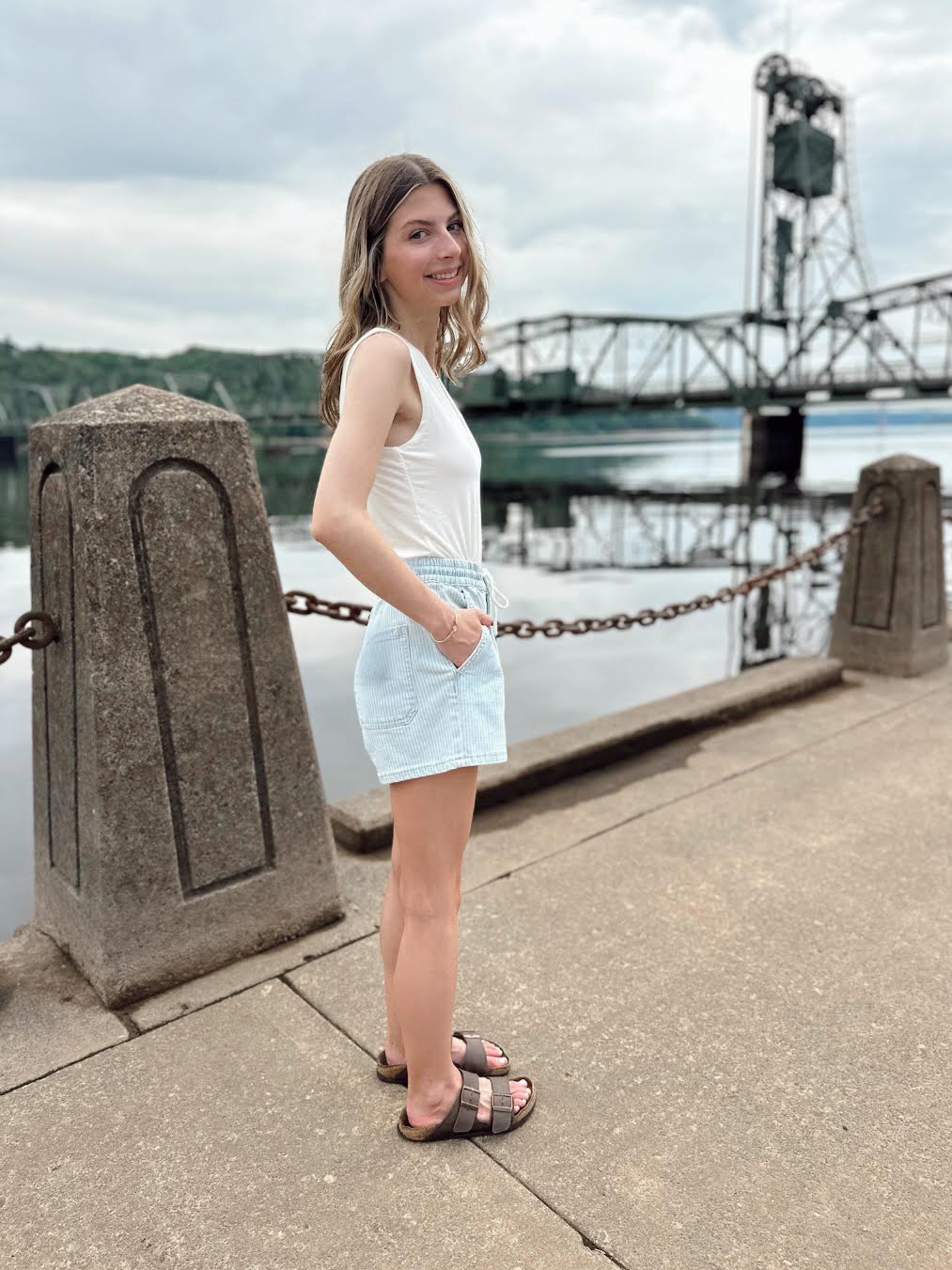 Christian HR Stripe Shorts