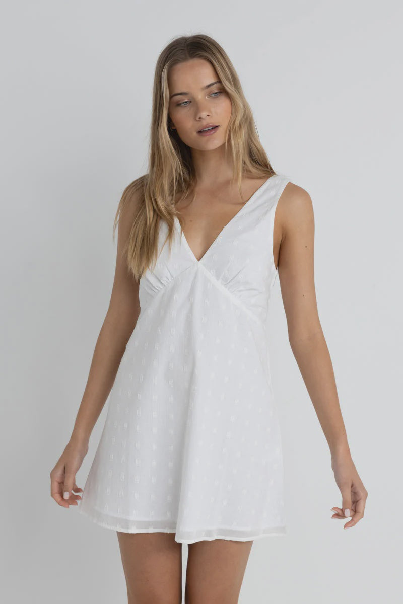 mirage mini dress Rhythm Mirage Mini Dress (White) M (10)