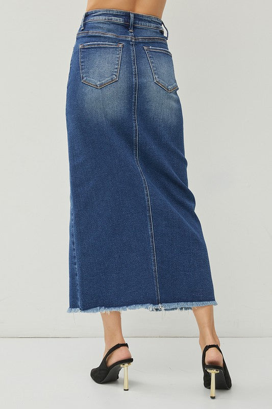 Reba Long High Rise Skirt