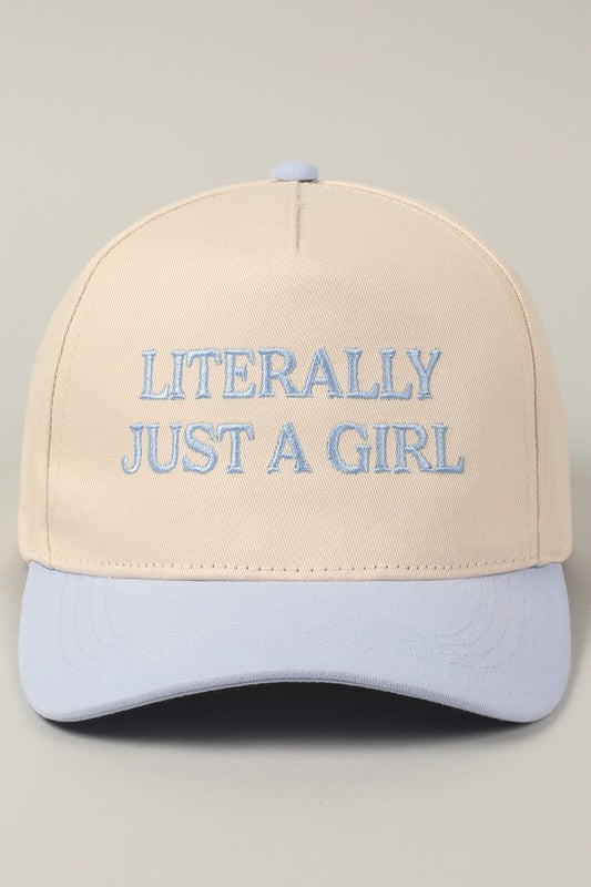 Just A Girl Hat