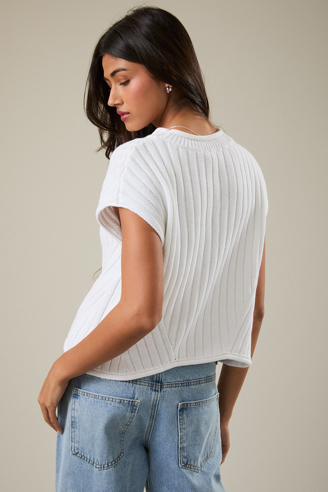 Raceen Sweater Top