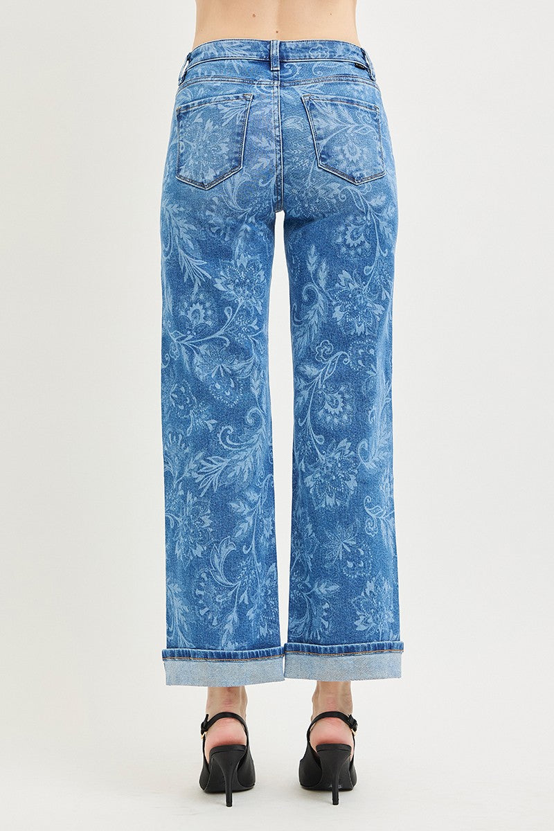 Lulus MR Printed Jeans