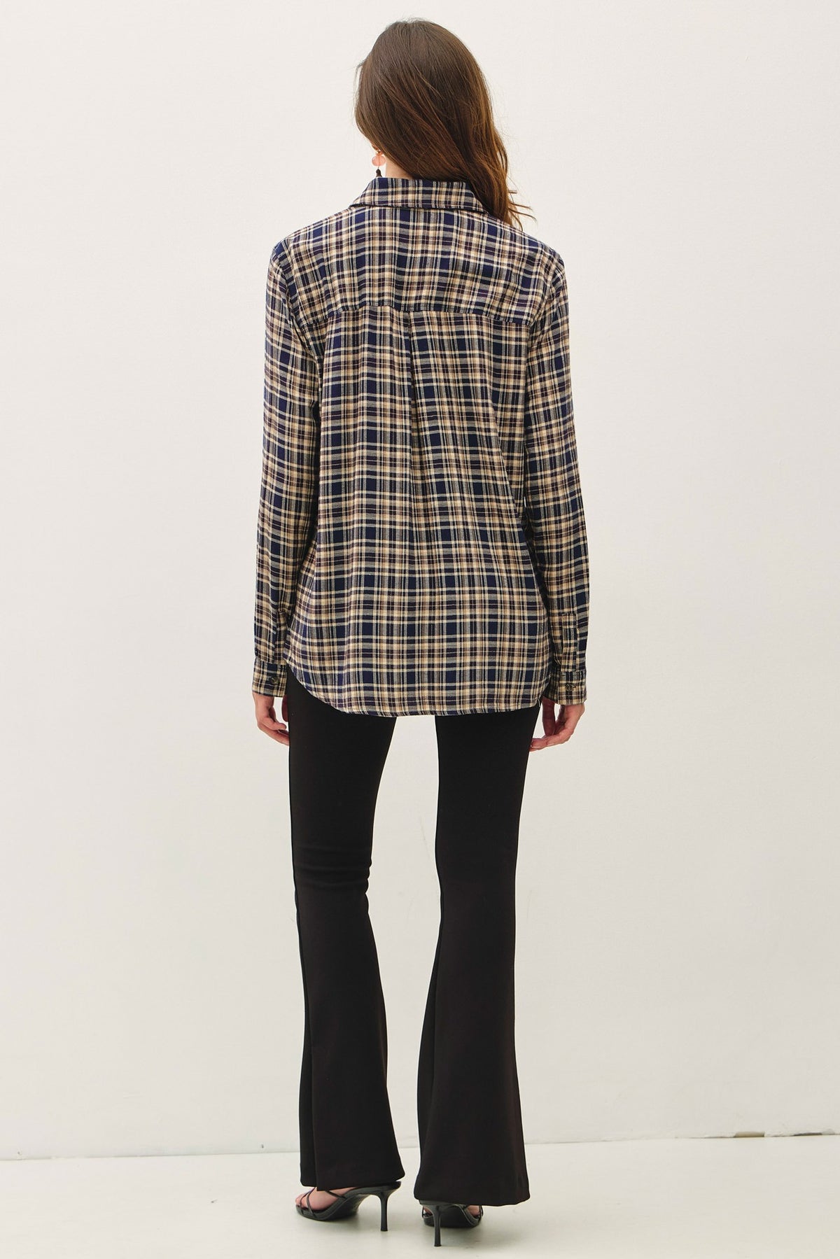 Fallen Flannel Top