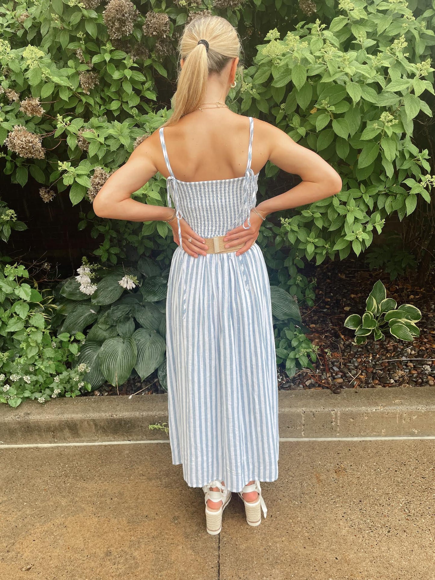 Nadine Striped Dress