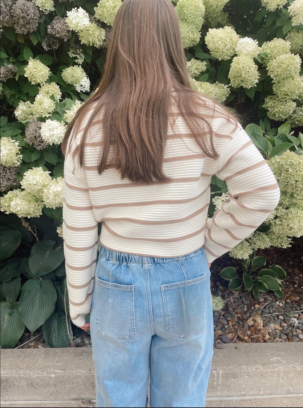 Heather Knit Sweater