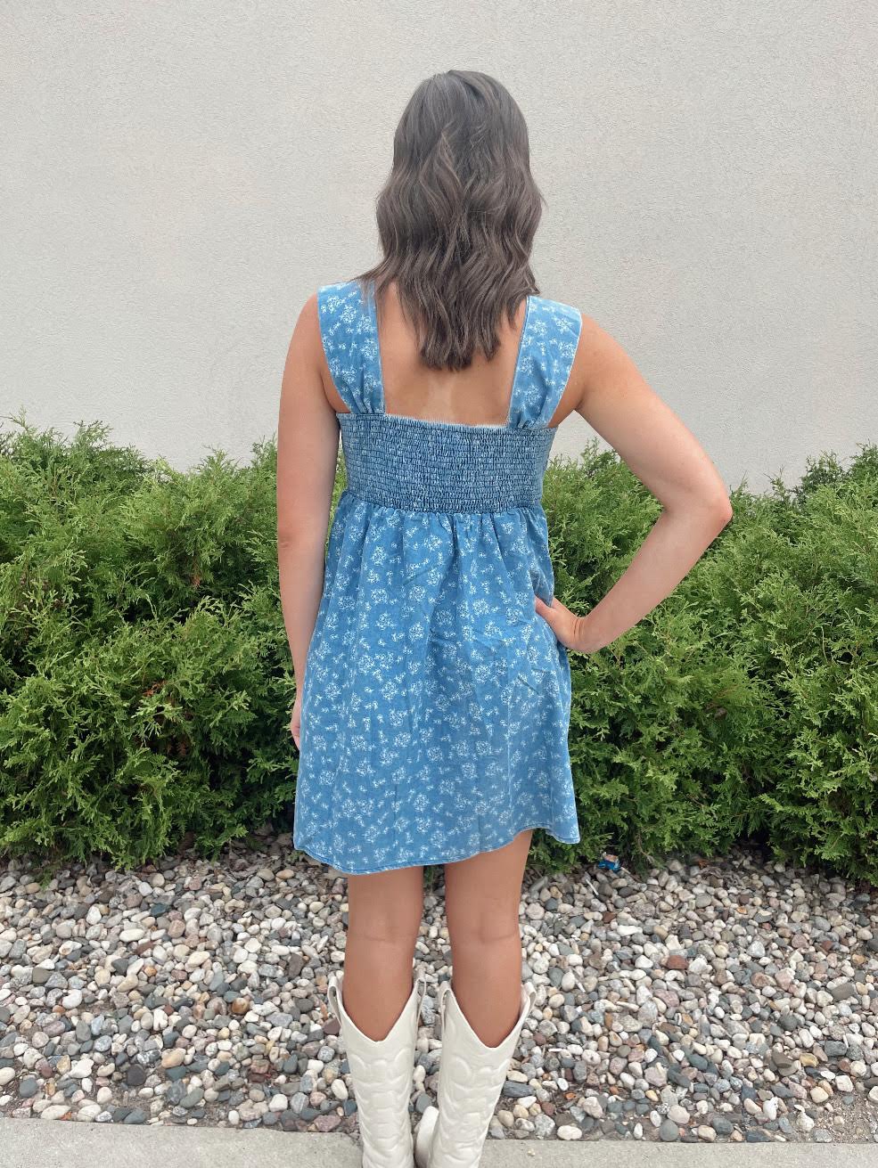 Poette Denim Dress
