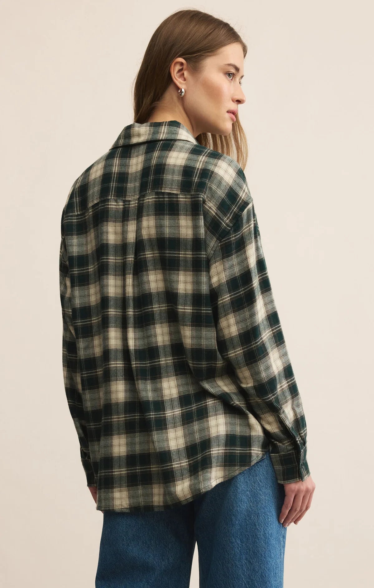 River Plaid Button Up