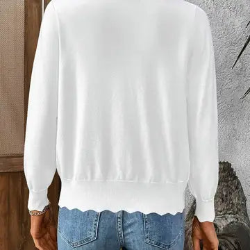 Lala Button Cardi