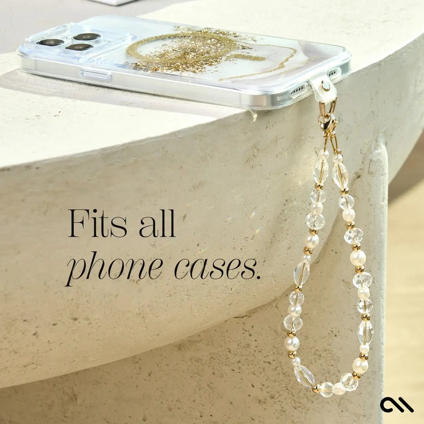 Crystal Phone Charm