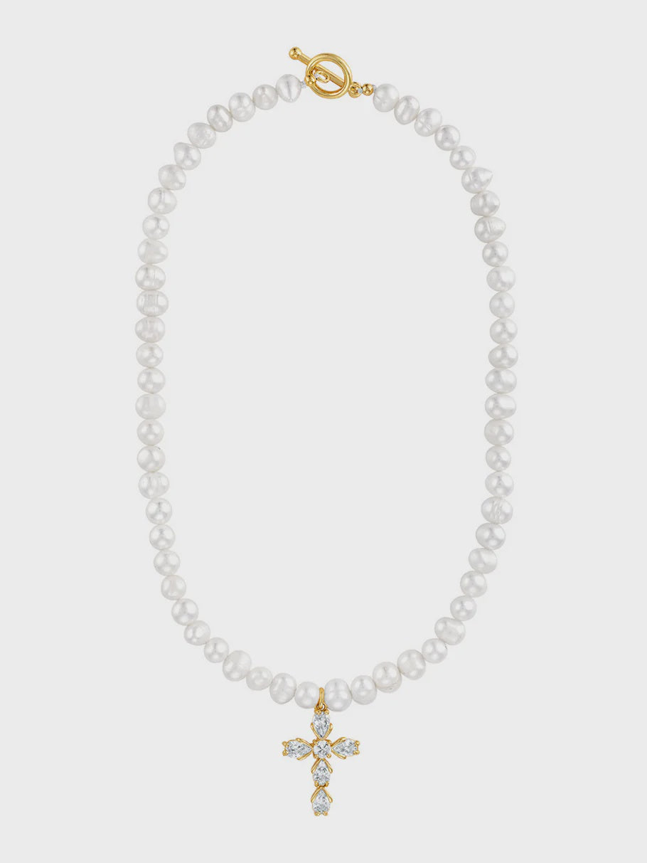Bellena Cross Necklace