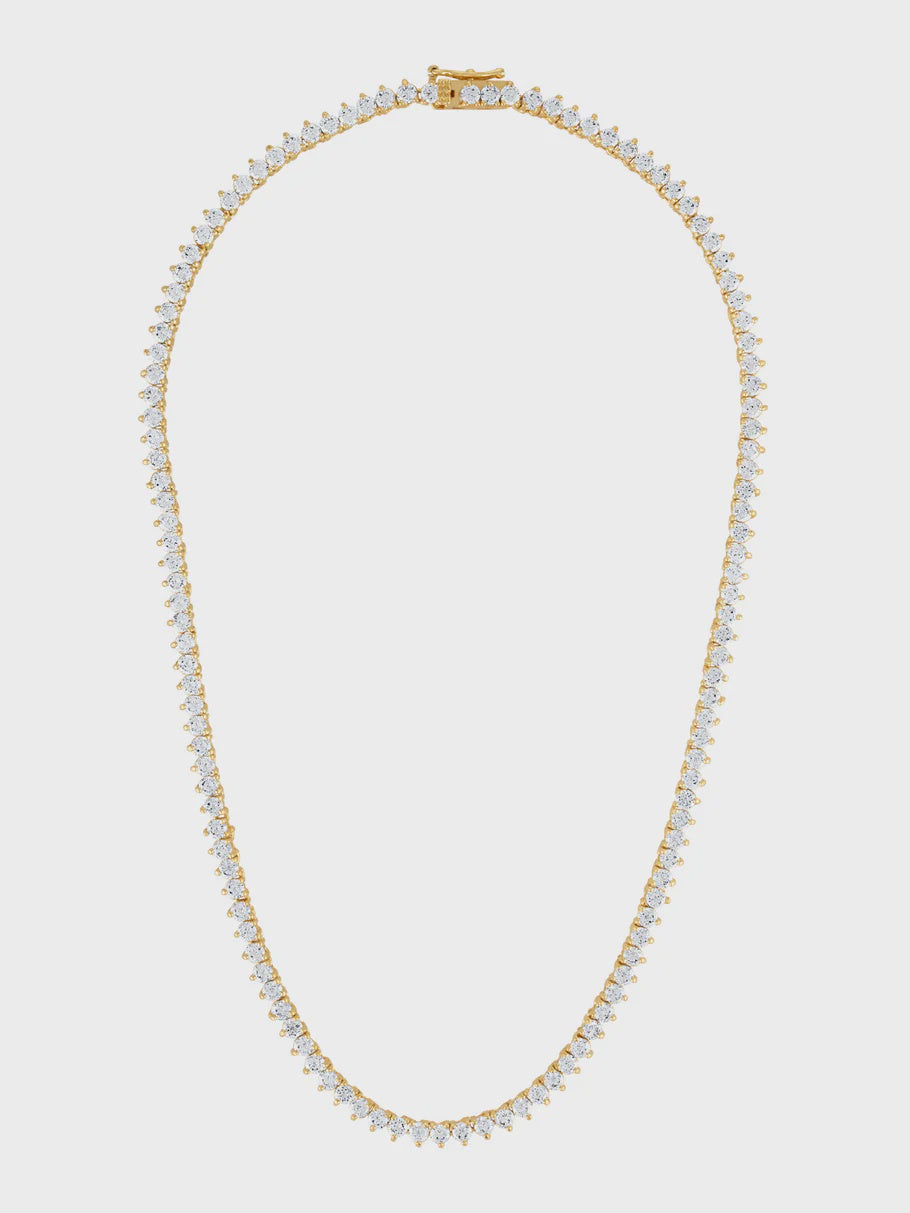 Quince Three Prong Necklace
