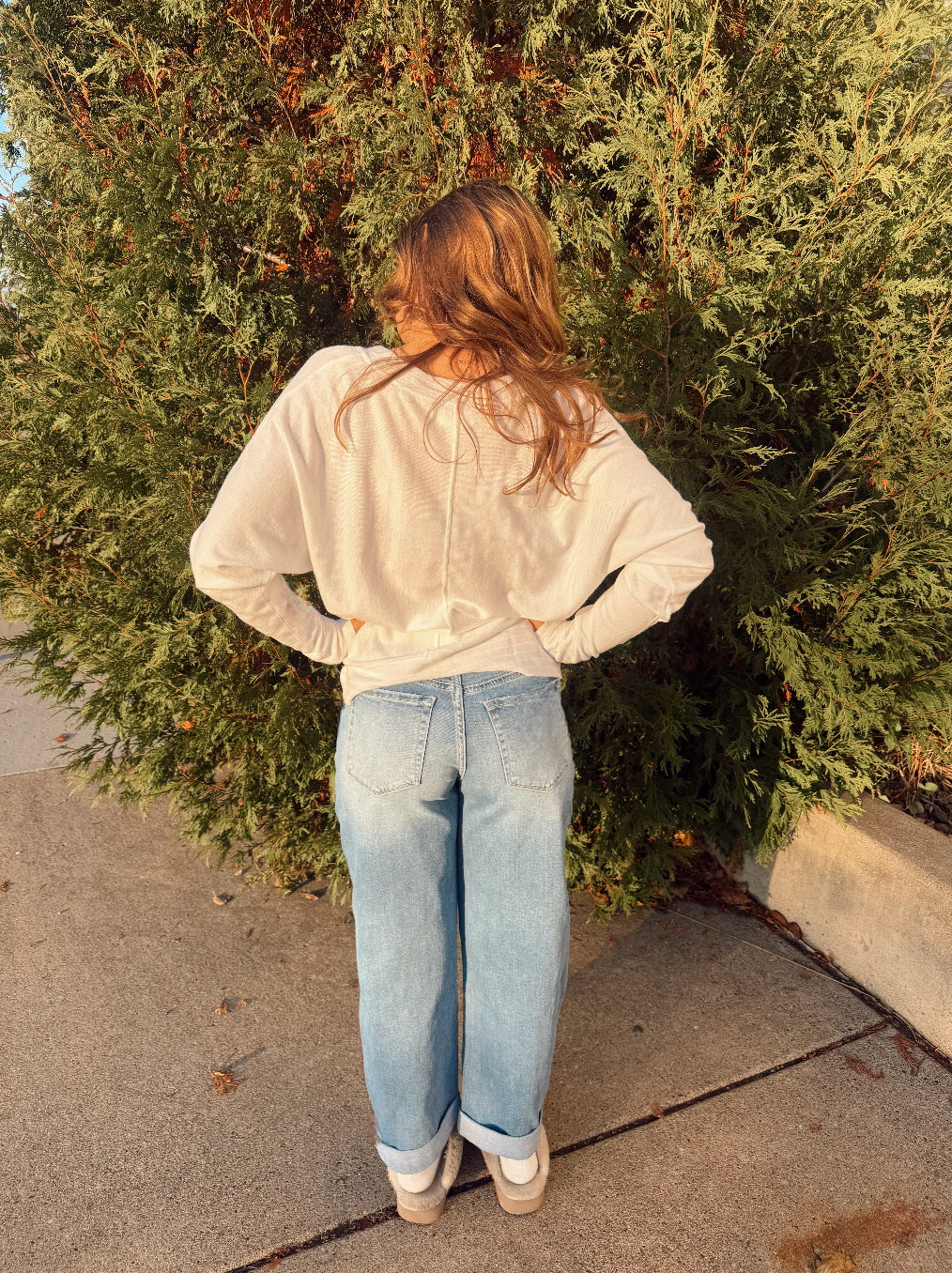 Poppy Vneck Sweater