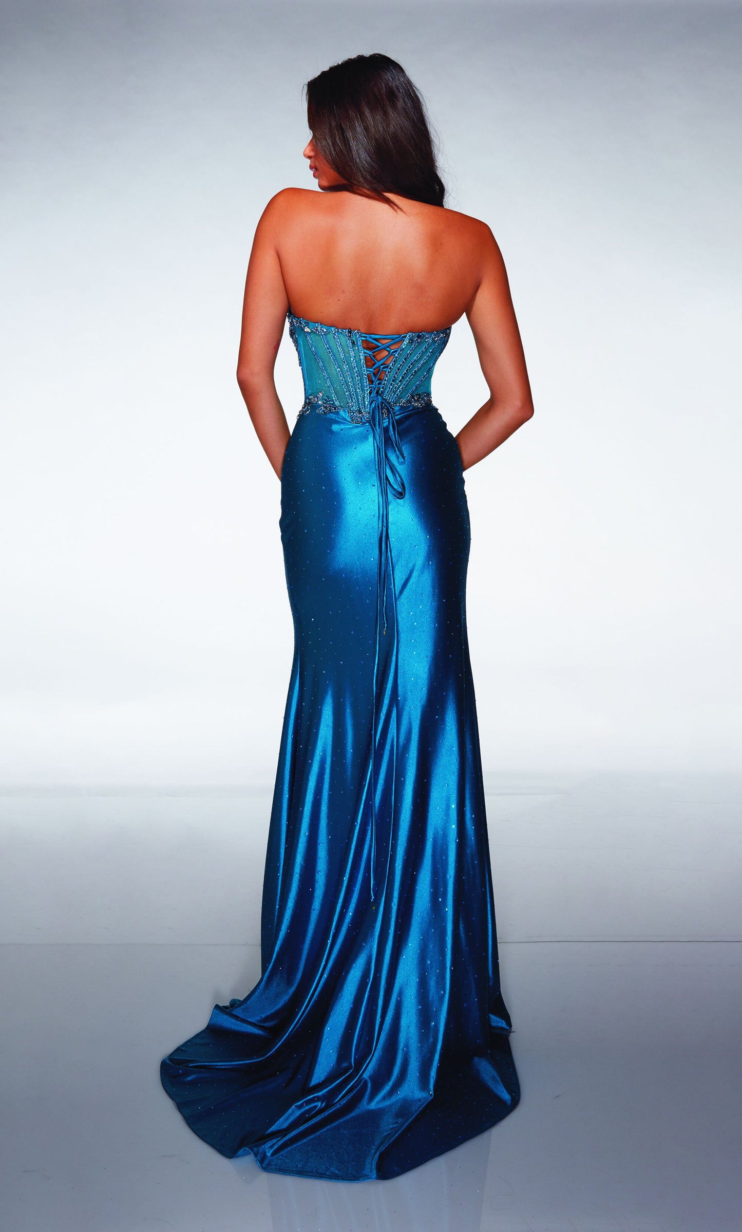 Deep Waves Gown