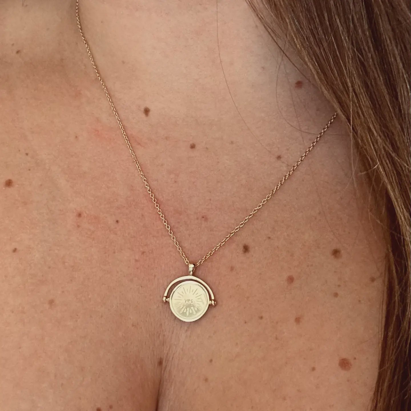 Decision Maker Charm Necklace