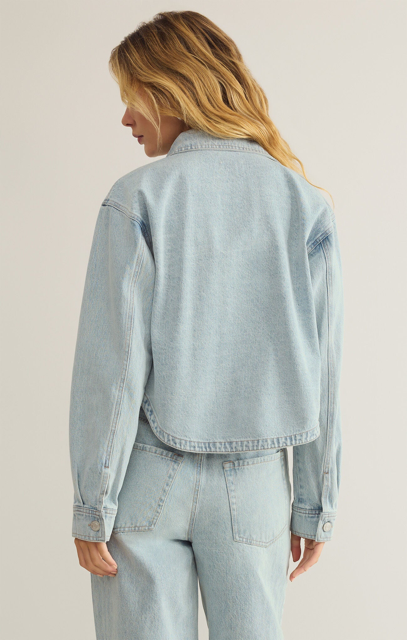 Denim All Day Cropped Jacket
