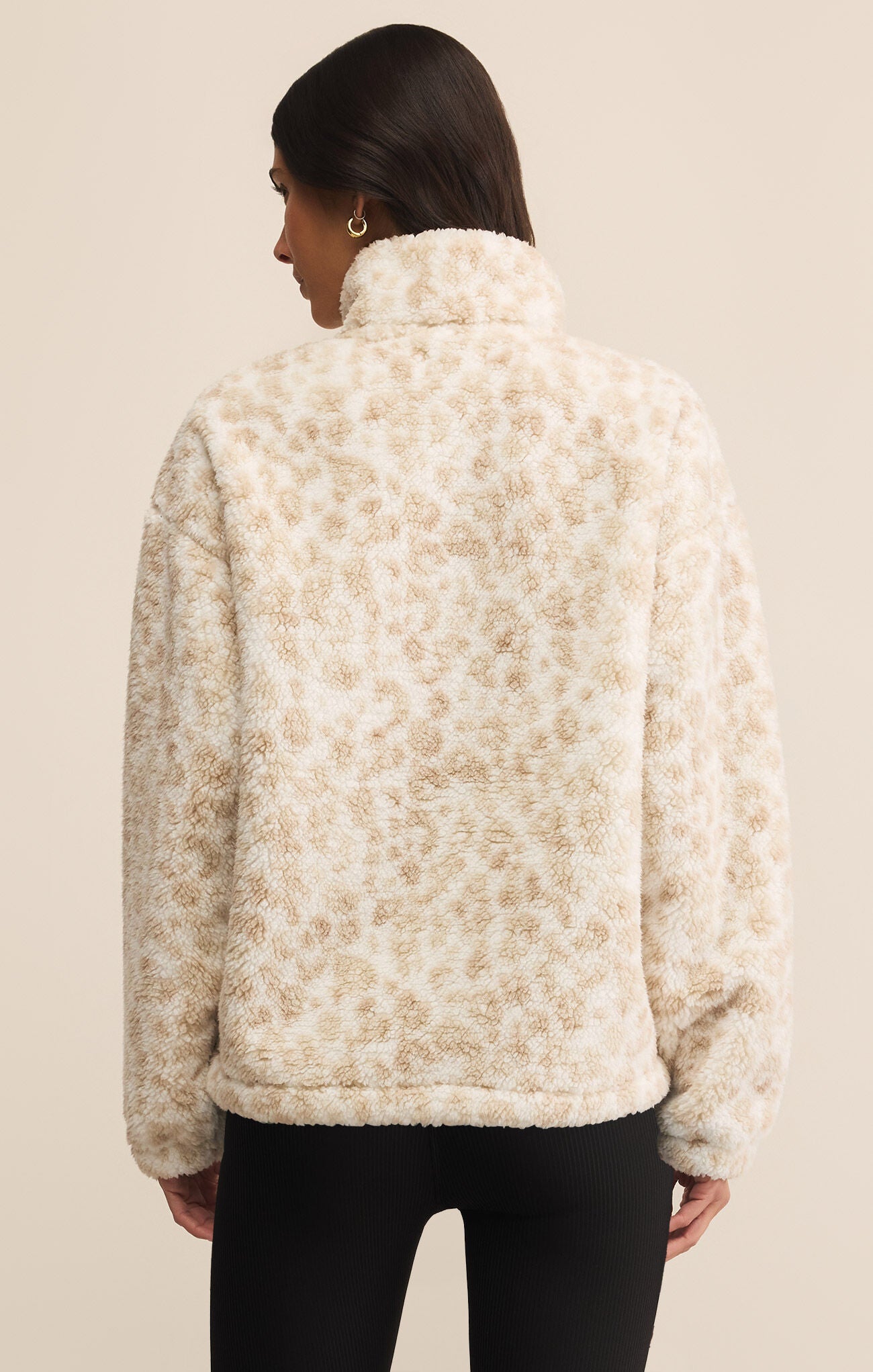Brooklyn Leo Sherpa Jacket