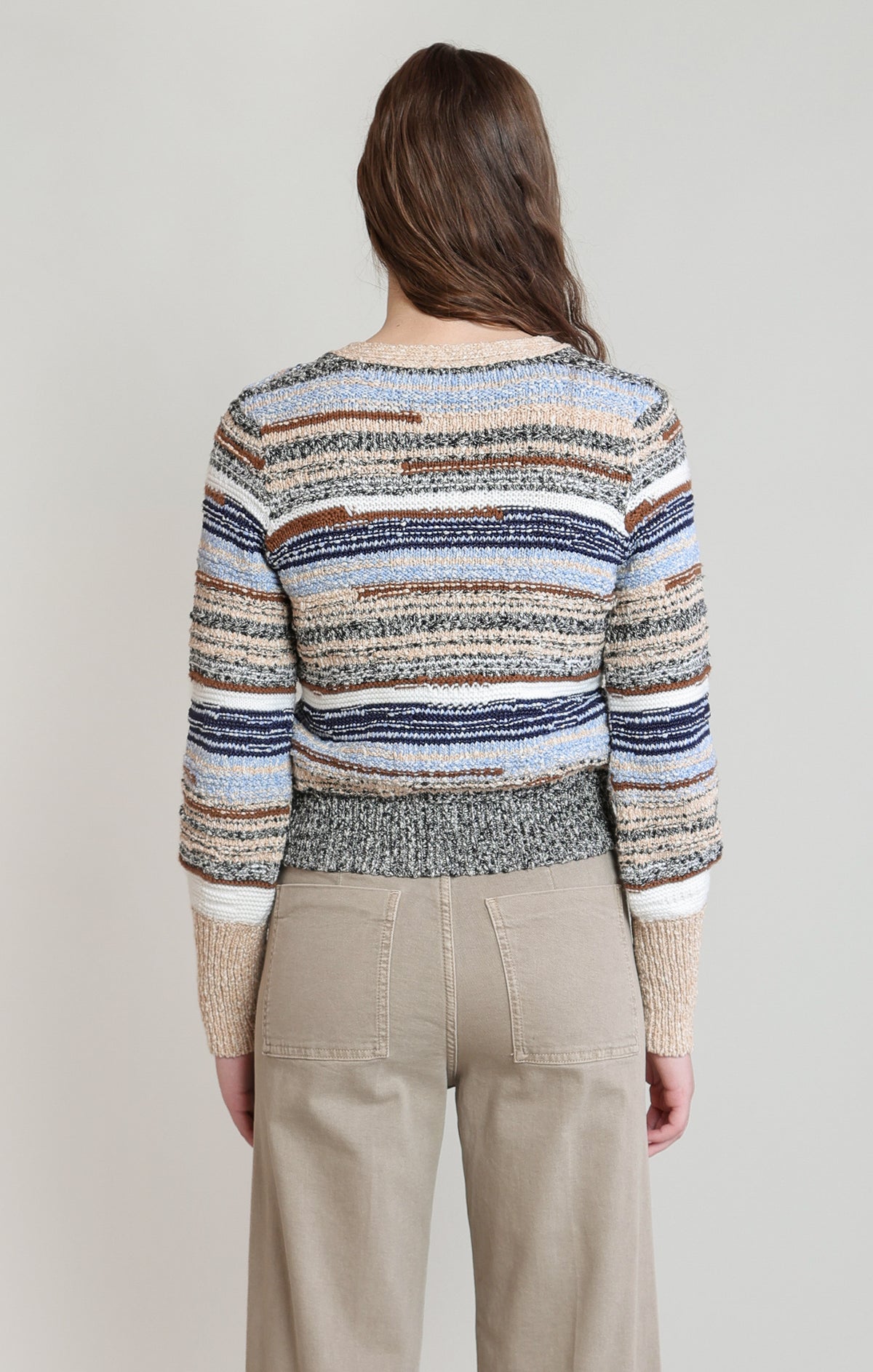 Roman Button Cardi