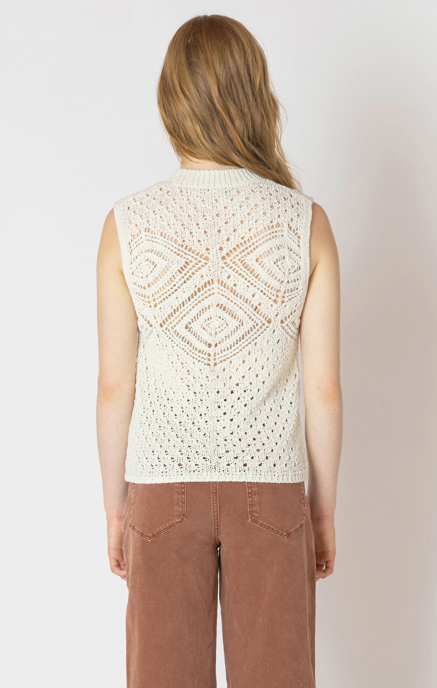 Mill Mill Patterned Pointelle Sweater