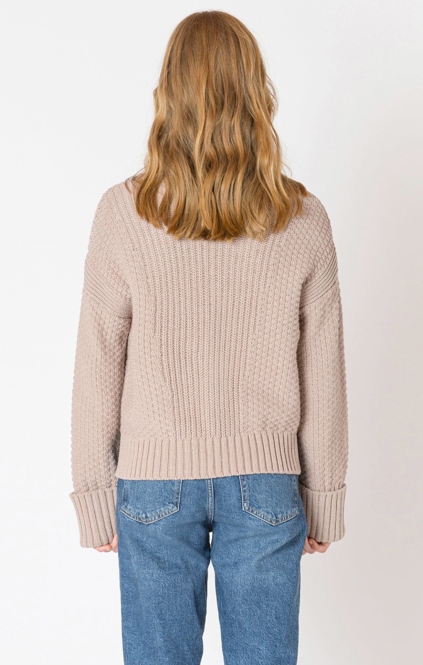 Vanillas Cuffed Textured Cardi