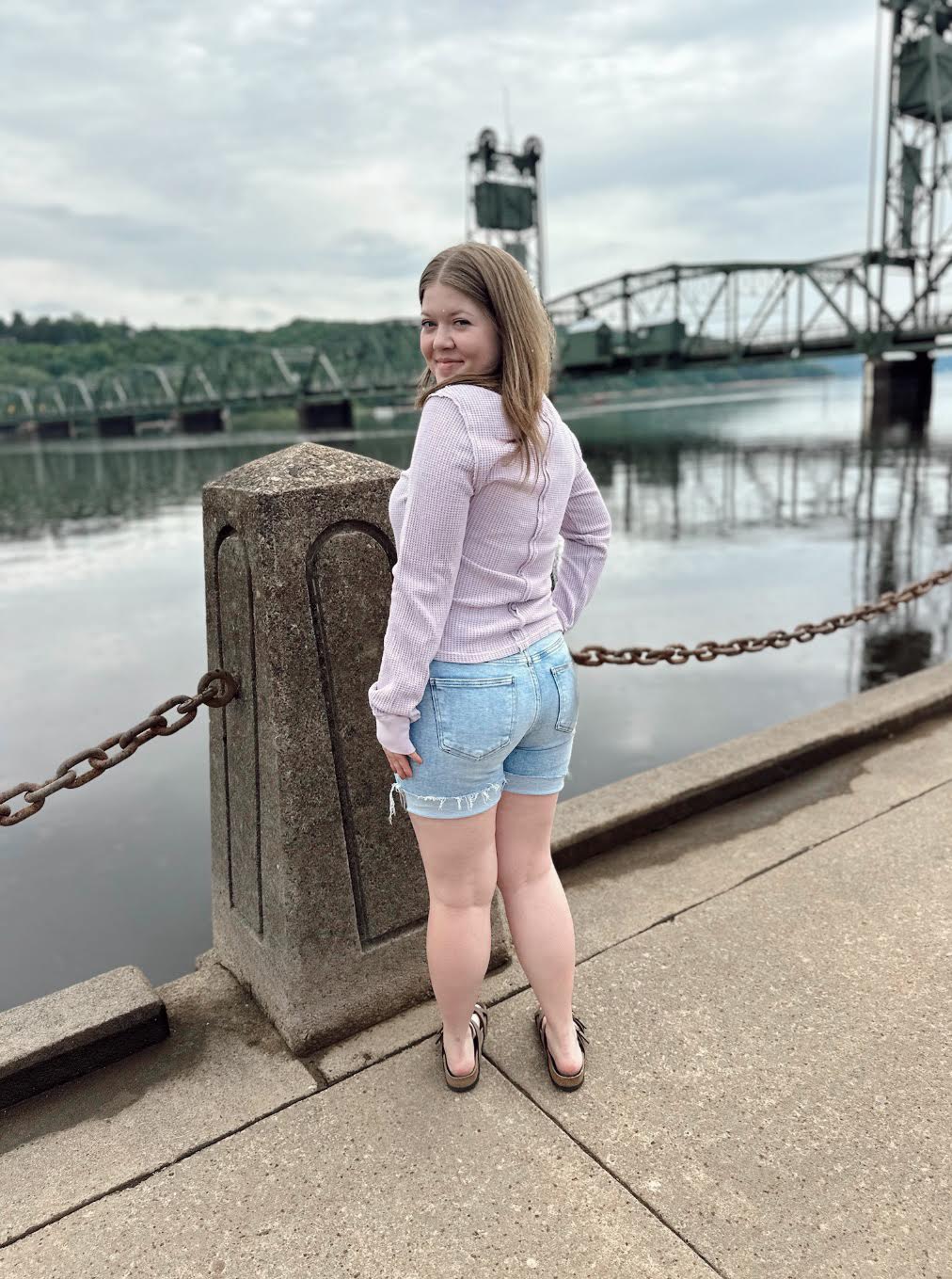 Ania Waffle Top