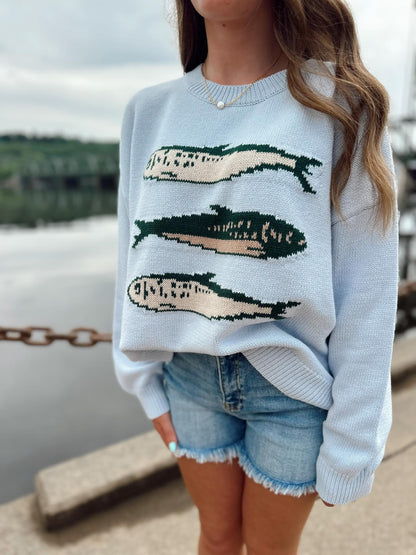 Fishy Business Sweater