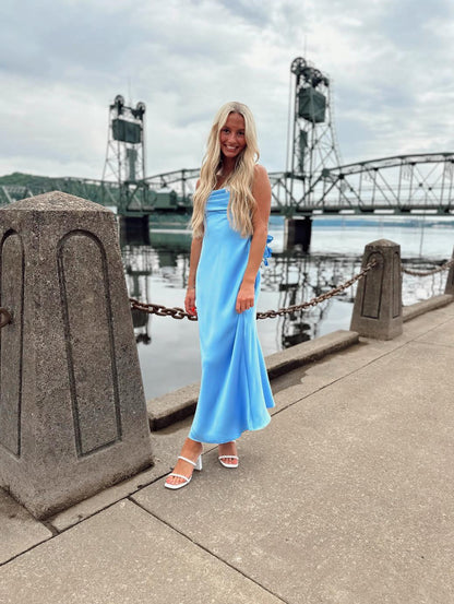 Hera Satin Maxi Dress