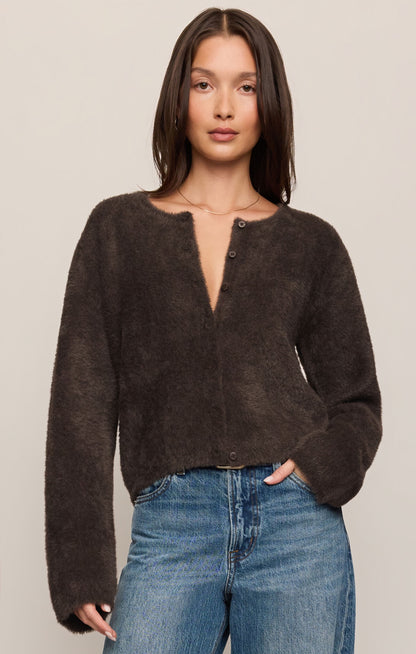 Winterglow Fluffy Cardi