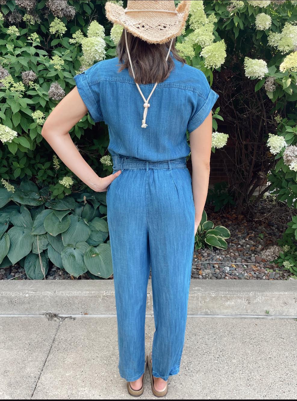 Elise Denim Jumpsuit