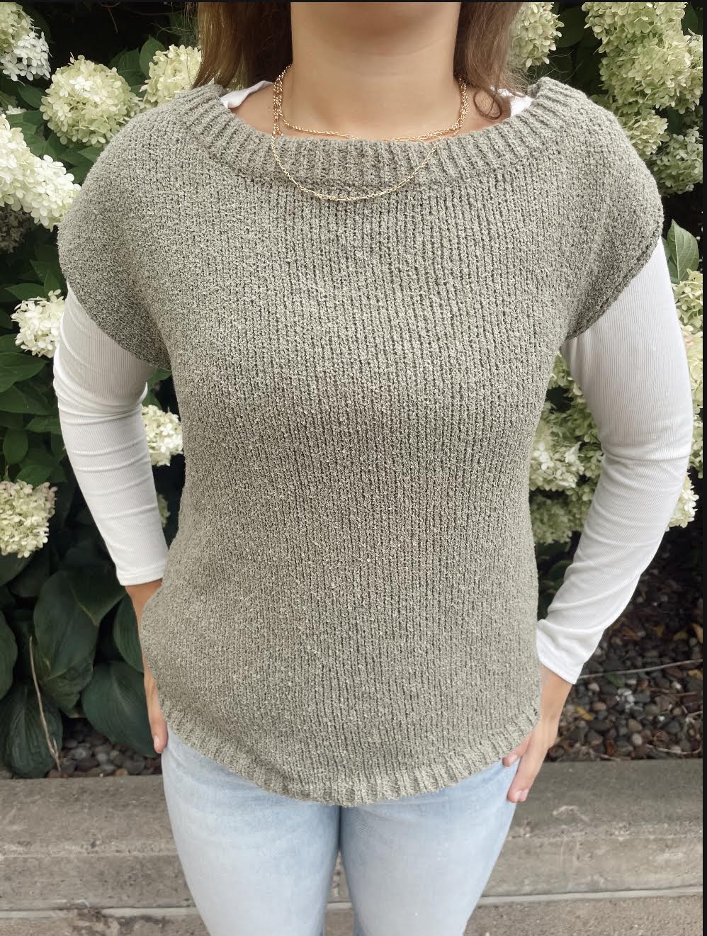 Cold Shoulder Sweater
