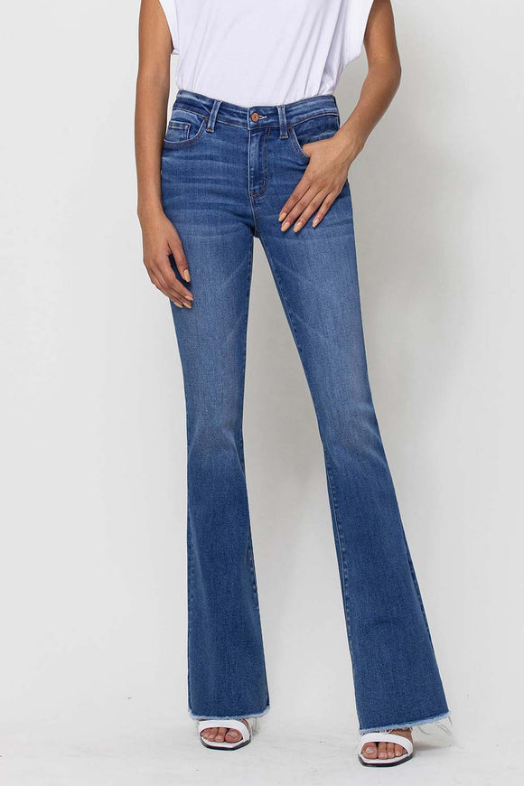 Trina Midrise Flare Jeans