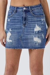 Chase Denim Mini Skirt