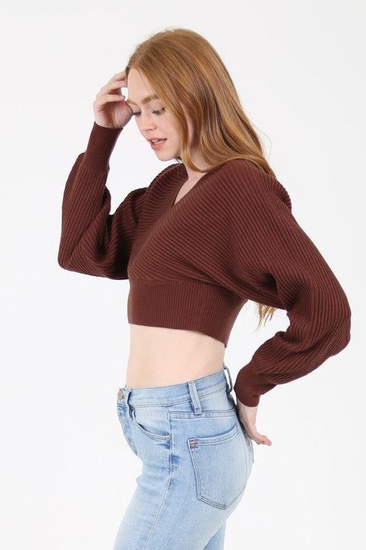 Coco Crop Sweater