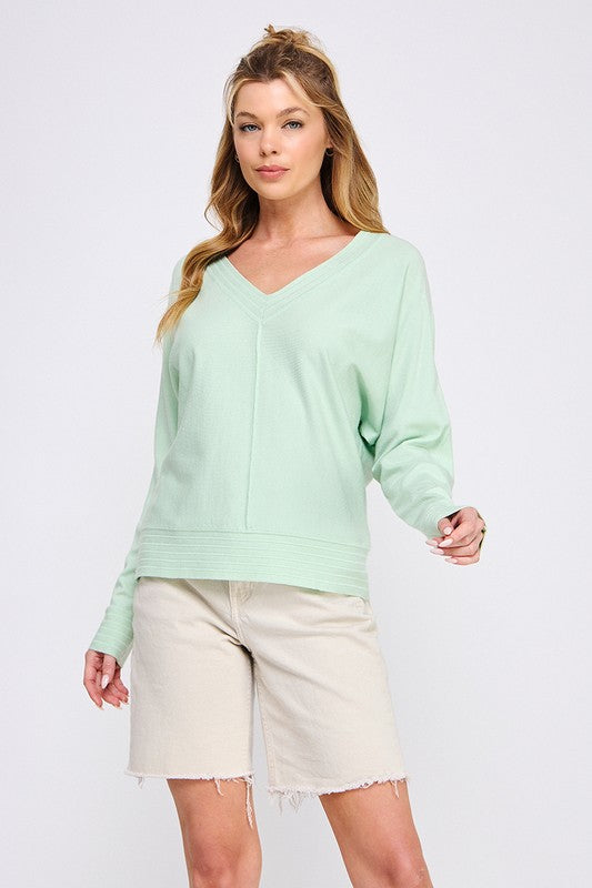 Poppy Vneck Sweater