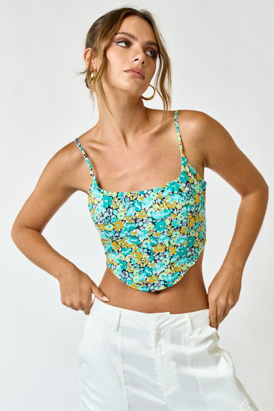 Em Floral Tank