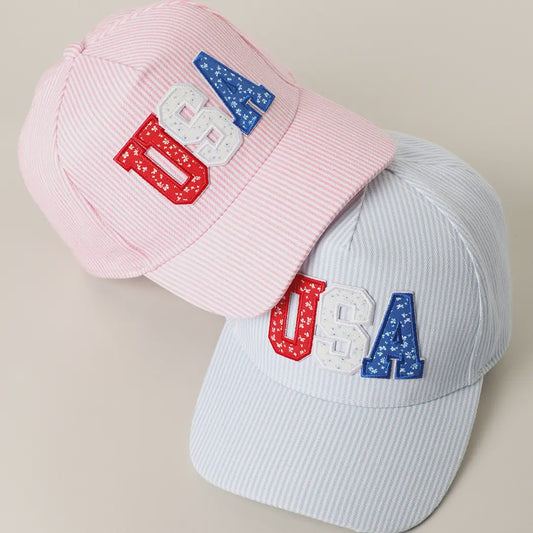 USA Patchwork Hat