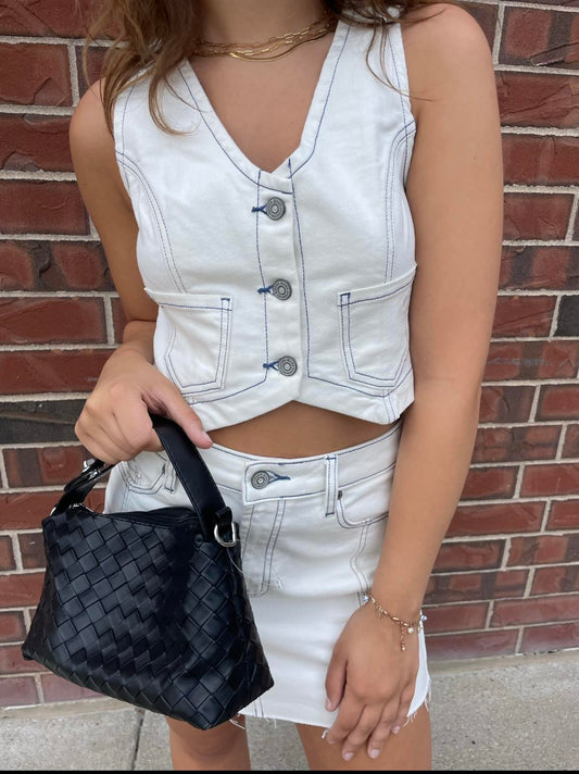 Hello HR Denim Skirt