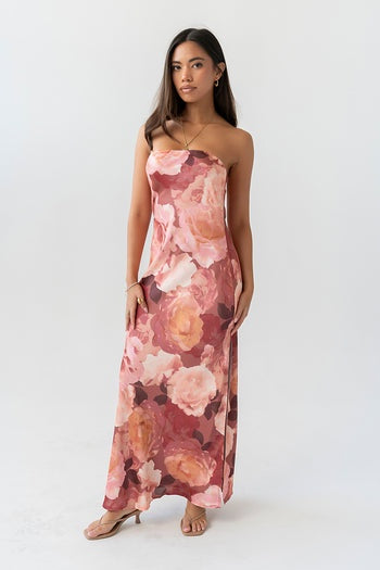 Fallen Strapless Maxi