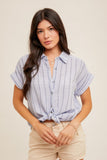 Playa Button Down Top