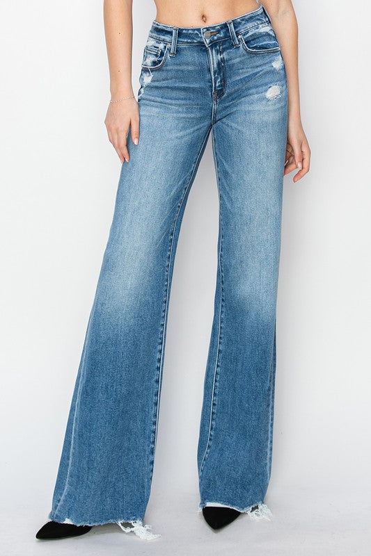 Kari MR-TC Wide Leg Denim
