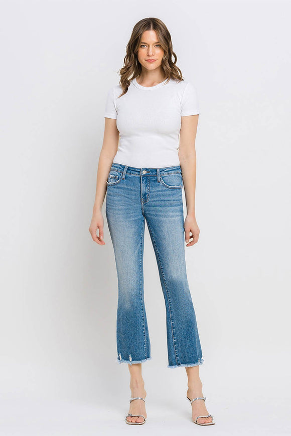 Beiler Crop Bootcut Jeans