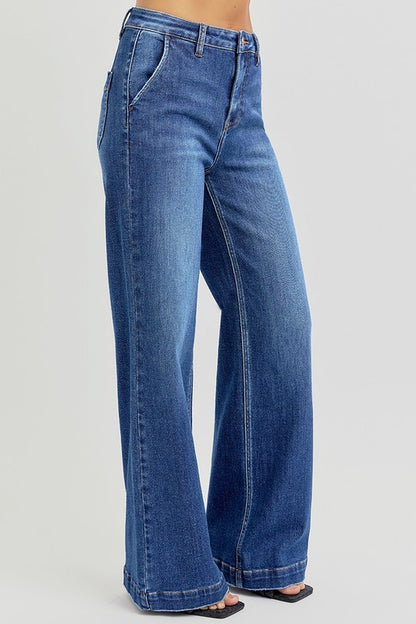 Brooks HR Wide Leg Jeans