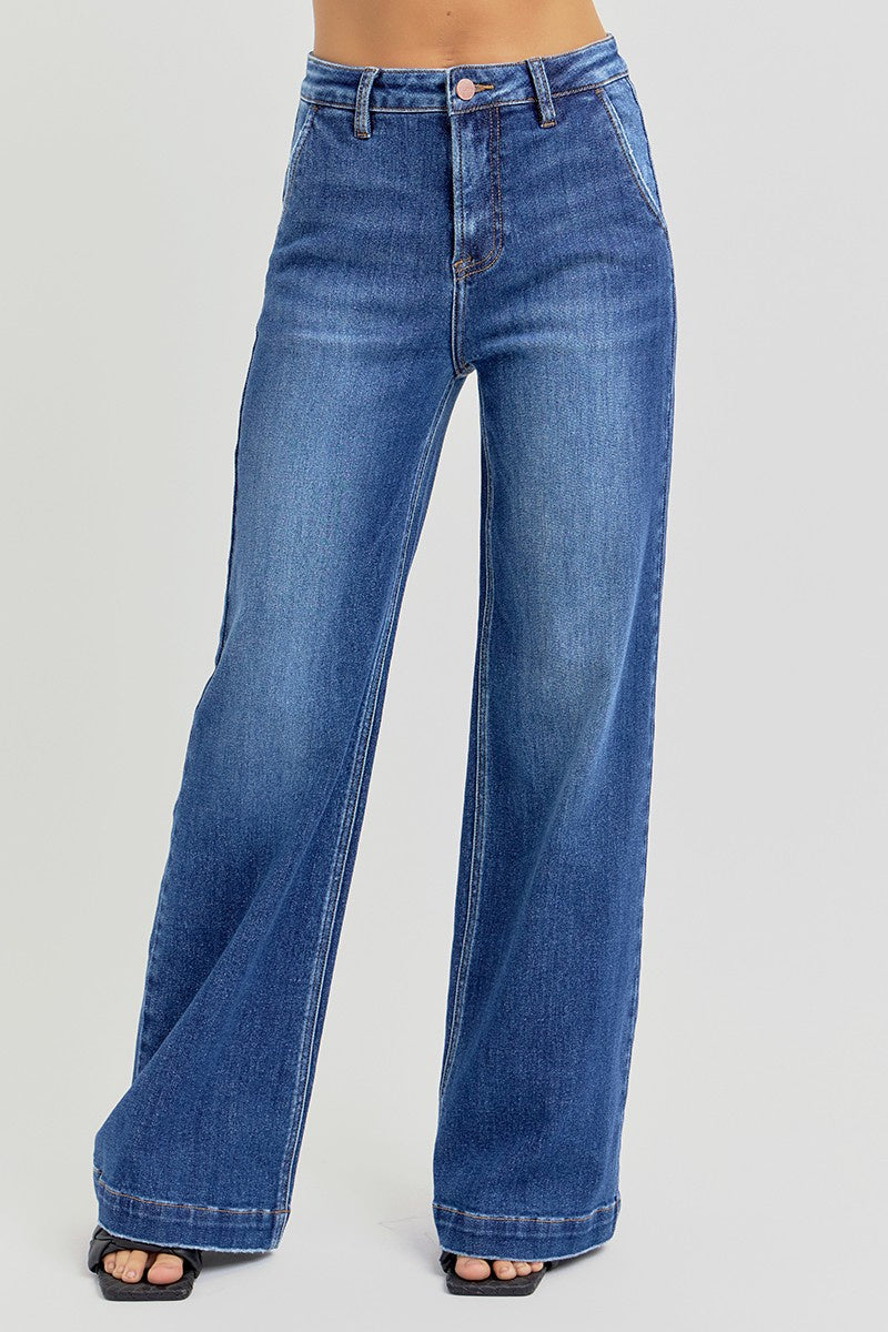Brooks HR Wide Leg Jeans