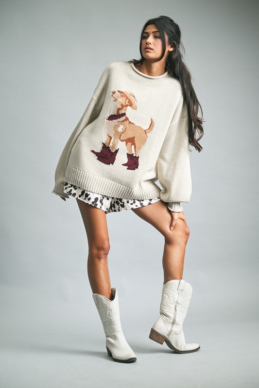 Howdy Dobert Sweater