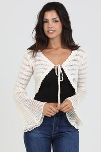 Angela Crop Cardi