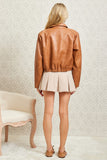 Turner Faux Leather Jacket