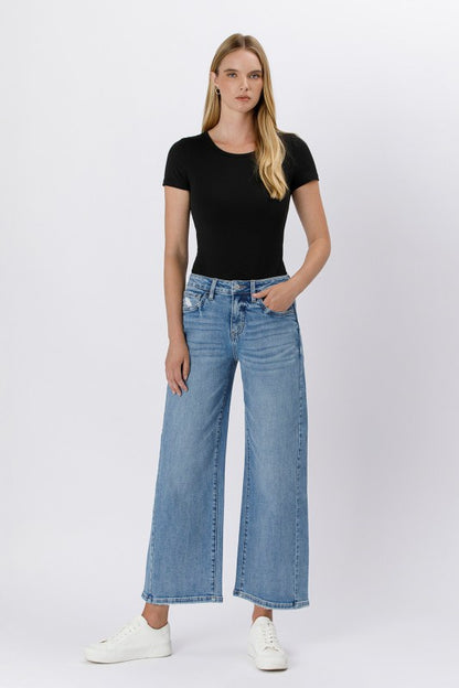 Kendra HR Wide Denim