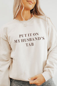 My Husband's Tab Crewneck