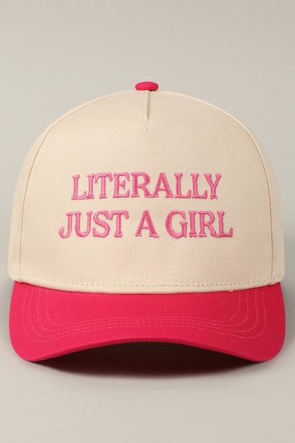 Just A Girl Hat