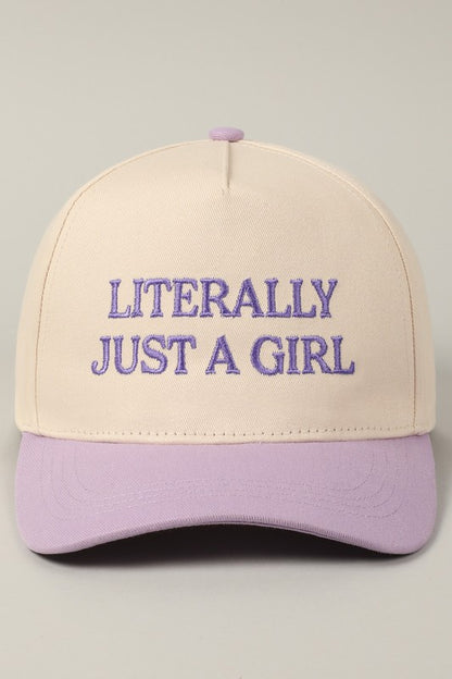 Just A Girl Hat