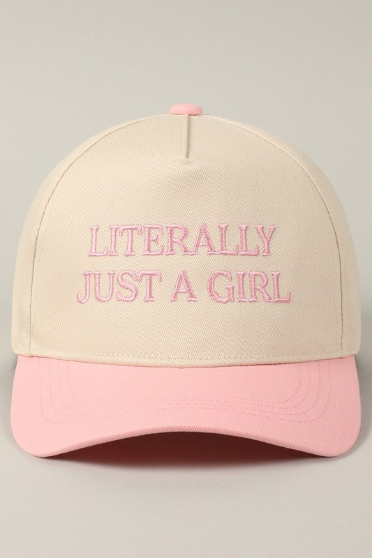 Just A Girl Hat